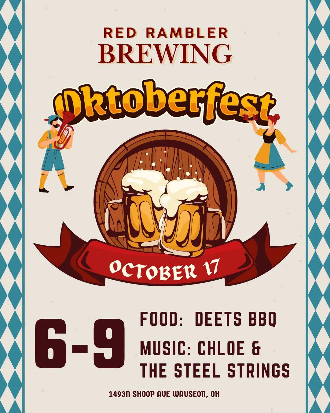 Organizer promotional image for Oktoberfest at Red Rambler