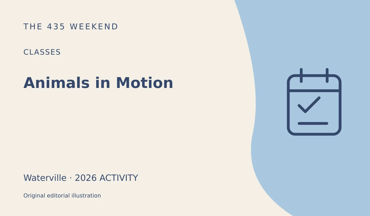 Animals in Motion · Tuesday Course