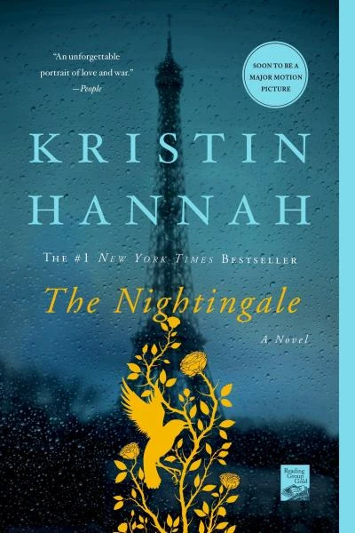 The Nightingale book cover from the library event page.