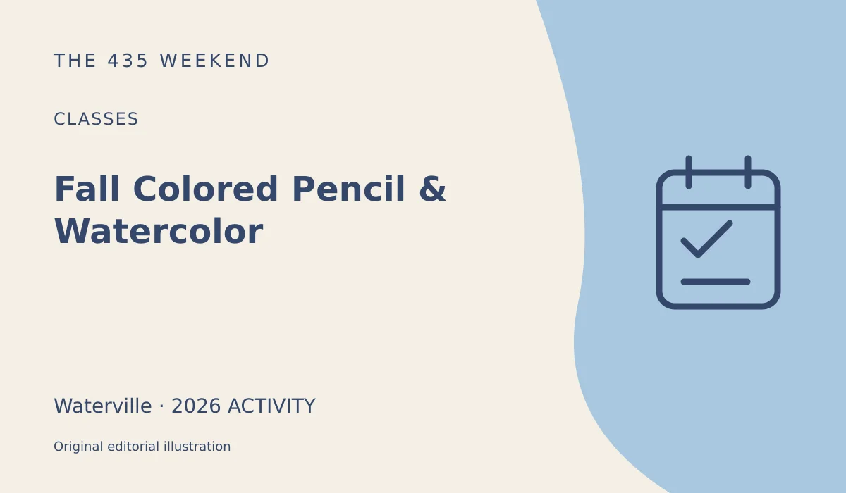 Fall Colored Pencil & Watercolor · Thursday Course