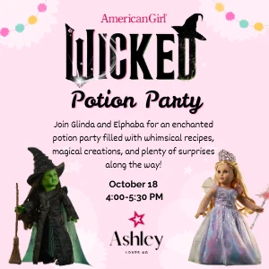 Organizer promotional image for American Girl Doll WICKED Party