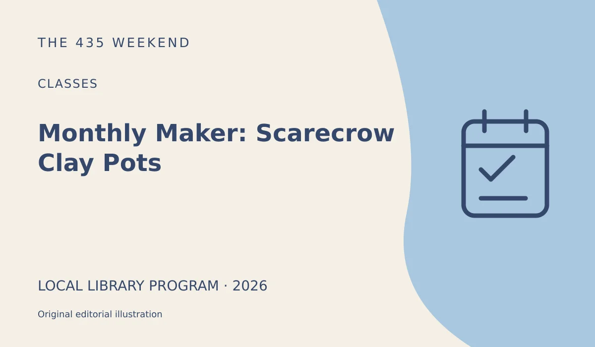 Monthly Maker: Scarecrow Clay Pots