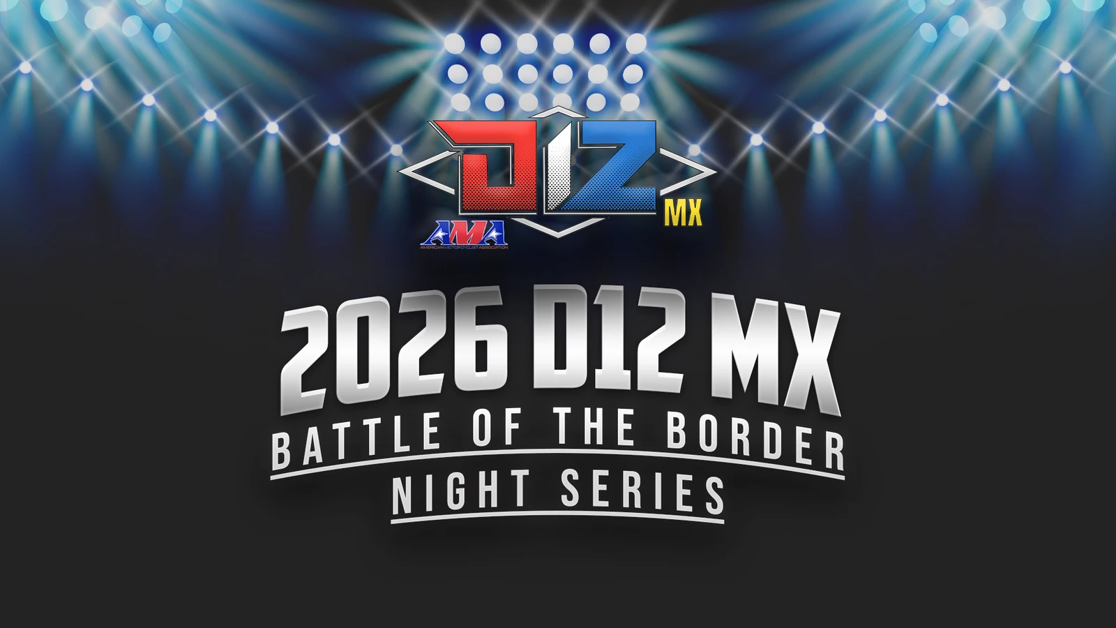 D12 MX 2026 Battle of the Border series artwork from Delta MX Park.