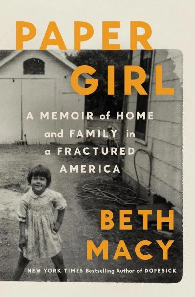 Paper Girl book cover from the library event page.