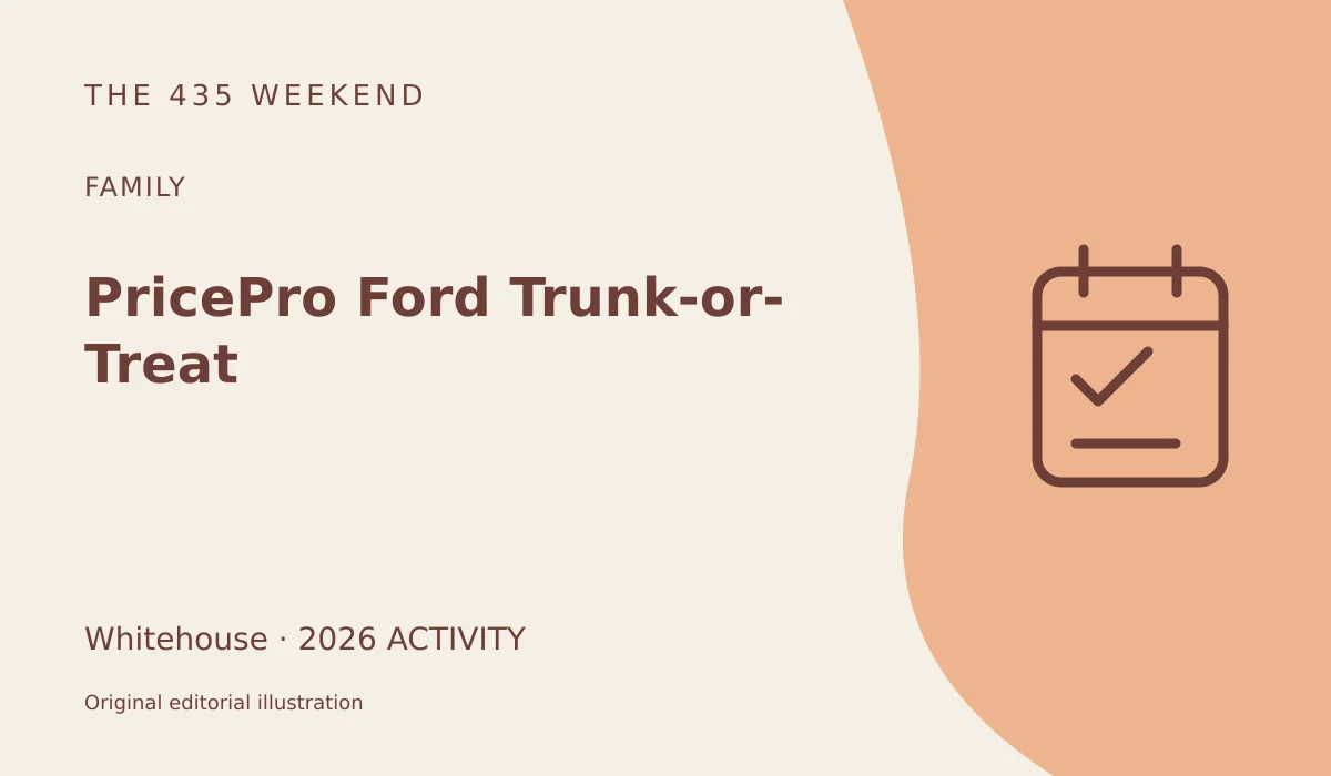 PricePro Ford Trunk-or-Treat